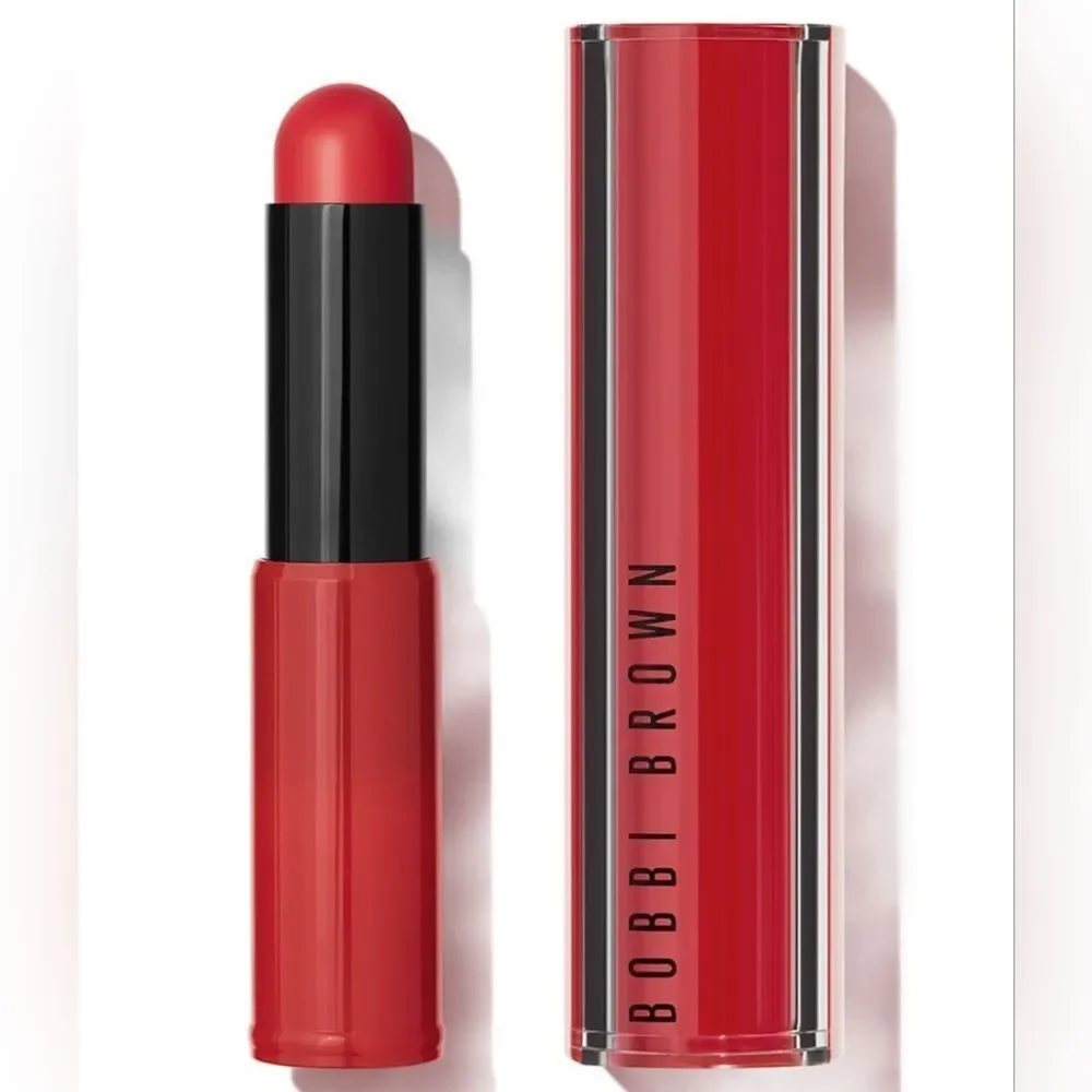 BOBBI BROWN JELLY STICK CRUSHED LIP COLOR IN PAPAYA (Coral Red)